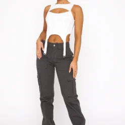 Someone To You Pants Charcoal -Cheap Vog Unique Store 02.08.22 1482