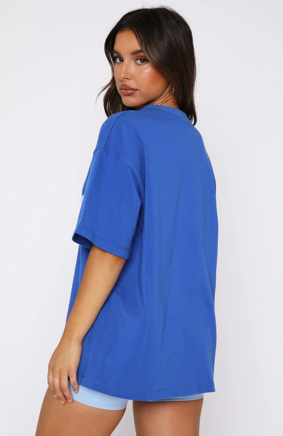 Leisure Series Oversized Tee Cobalt 3 Leisure Series Oversized Tee Cobalt - Image 3