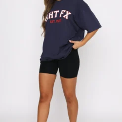 Varsity Tee Dusty Navy -Cheap Vog Unique Store 03.12.20p2 080