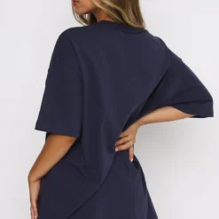 Varsity Tee Dusty Navy -Cheap Vog Unique Store 03.12.20p2 094