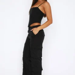 Sound The Alarm Pants Black -Cheap Vog Unique Store 04.05.2327465