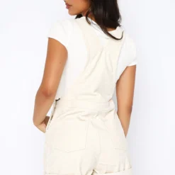 Hard To Keep Up Overalls Cream -Cheap Vog Unique Store 04.08.2344926