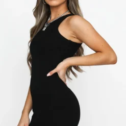 Star Power Ribbed Mini Dress Black 10 Star Power Ribbed Mini Dress Black -Cheap Vog Unique Store 07.07.20 1440