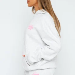 Comfort Club Oversized Hoodie Mist -Cheap Vog Unique Store 07.07.2301382