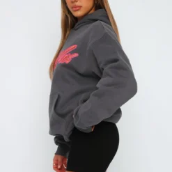 Catch You Out Oversized Hoodie Volcanic -Cheap Vog Unique Store 07.07.230144