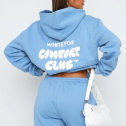 Comfort Club Oversized Hoodie Blissful Blue -Cheap Vog Unique Store 07.07.2302312 2