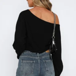 Cover Me Up Knit Sweater Black -Cheap Vog Unique Store 08.06.2331138