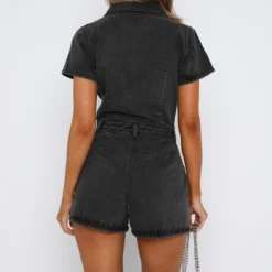 Made For Her Playsuit Black Acid Wash 9 Made For Her Playsuit Black Acid Wash -Cheap Vog Unique Store 08.06.2332465