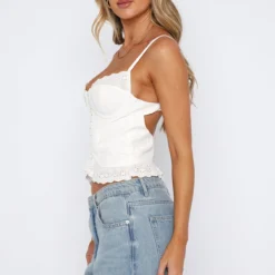 Times Like These Bustier White 6 Times Like These Bustier White -Cheap Vog Unique Store 08.06.2332548