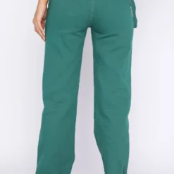 Right Way Pants Forest Green -Cheap Vog Unique Store 08.09.22 744