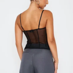 Short And Sweet Lace Bustier Black 9 Short And Sweet Lace Bustier Black -Cheap Vog Unique Store 09.03.231599