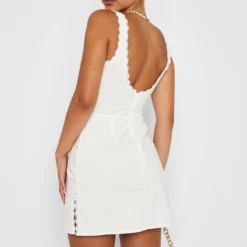 Heartless Mini Dress White -Cheap Vog Unique Store 09.03.232088