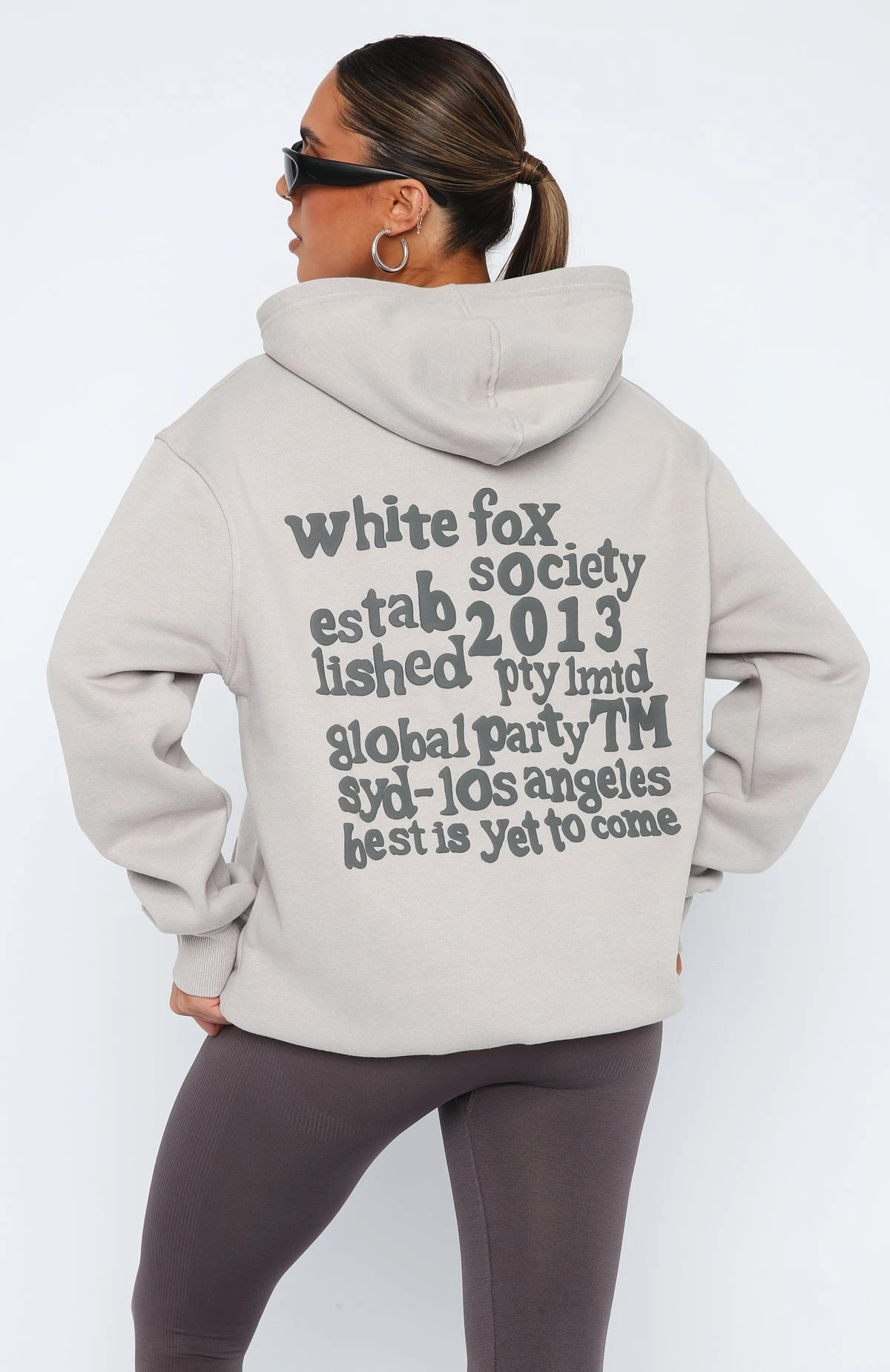 Enough Said Oversized Hoodie Moon 4 Enough Said Oversized Hoodie Moon - Image 4