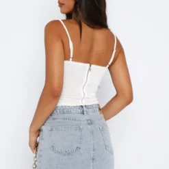 Whatever Comes Bustier White 7 Whatever Comes Bustier White -Cheap Vog Unique Store 11.08.2347732