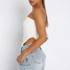 One More Night Strapless Top White -Cheap Vog Unique Store 11.08.2347914