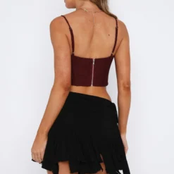 Out Of Luck Lace Bustier Wine 8 Out Of Luck Lace Bustier Wine -Cheap Vog Unique Store 15.06.2332856