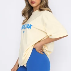 Offstage Oversized Tee Buttercream -Cheap Vog Unique Store 15.10.21 197