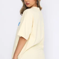 Offstage Oversized Tee Buttercream -Cheap Vog Unique Store 15.10.21 200
