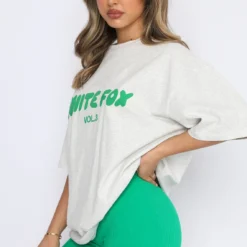 Offstage Oversized Tee Glacier Grey -Cheap Vog Unique Store 15.10.21 283