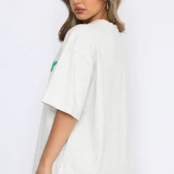 Offstage Oversized Tee Glacier Grey -Cheap Vog Unique Store 15.10.21 285
