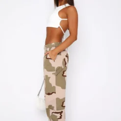 Out To Play Pants Beige Camo -Cheap Vog Unique Store 16.03.2321359