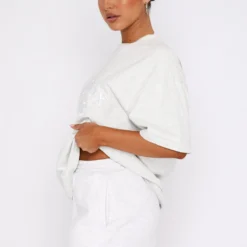 Sports Edition Oversized Tee Grey Marle -Cheap Vog Unique Store 17.11.2215015