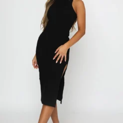 Meet Again Midi Dress Black -Cheap Vog Unique Store 18.01.21 899