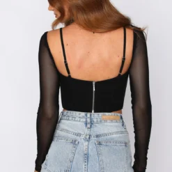 More Than Basic Long Sleeve Bustier Black 7 More Than Basic Long Sleeve Bustier Black -Cheap Vog Unique Store 19.01.22 234