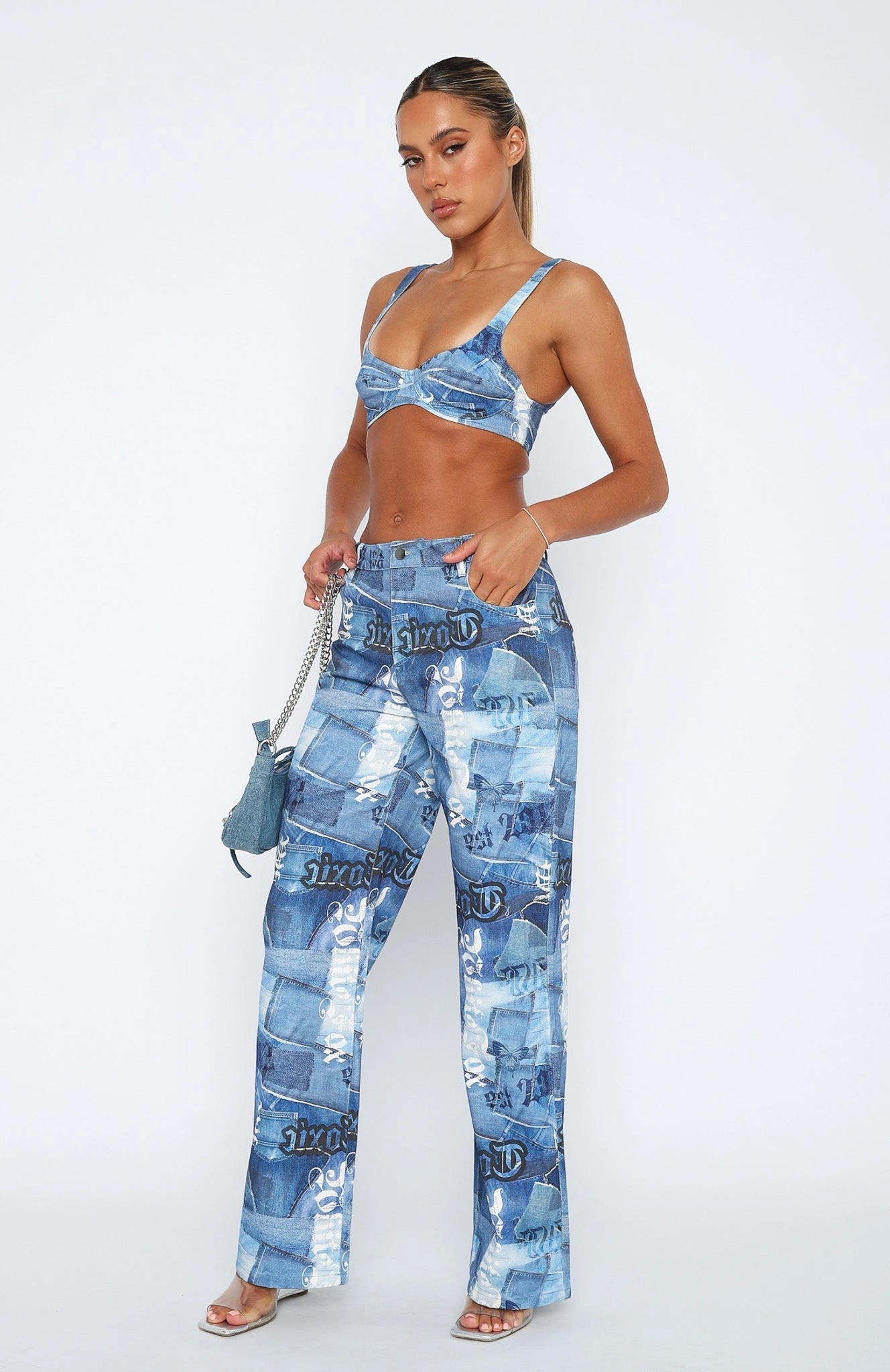All Or Nothing Pant Chambray 5 All Or Nothing Pant Chambray - Image 5