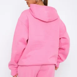 Future Forward Oversized Hoodie Candy Pink -Cheap Vog Unique Store 2.3.2311740