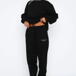 Put It On Repeat Oversized Sweater Black -Cheap Vog Unique Store 2.3.2311857