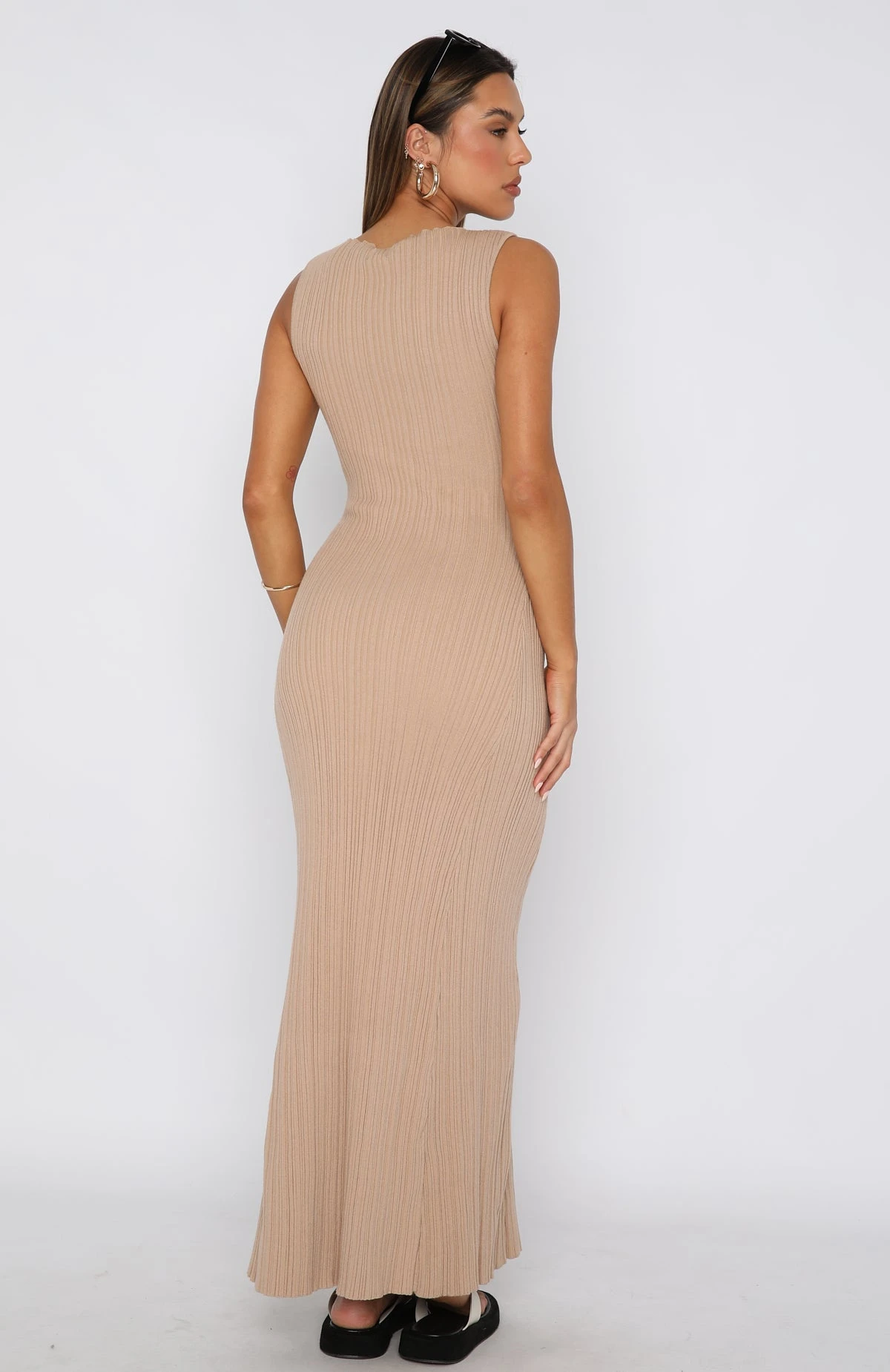 Tami Maxi Dress Beige 4 Tami Maxi Dress Beige - Image 4
