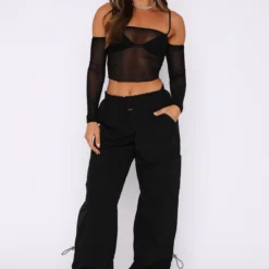 Never Blend In Pants Black -Cheap Vog Unique Store 20.09.223566