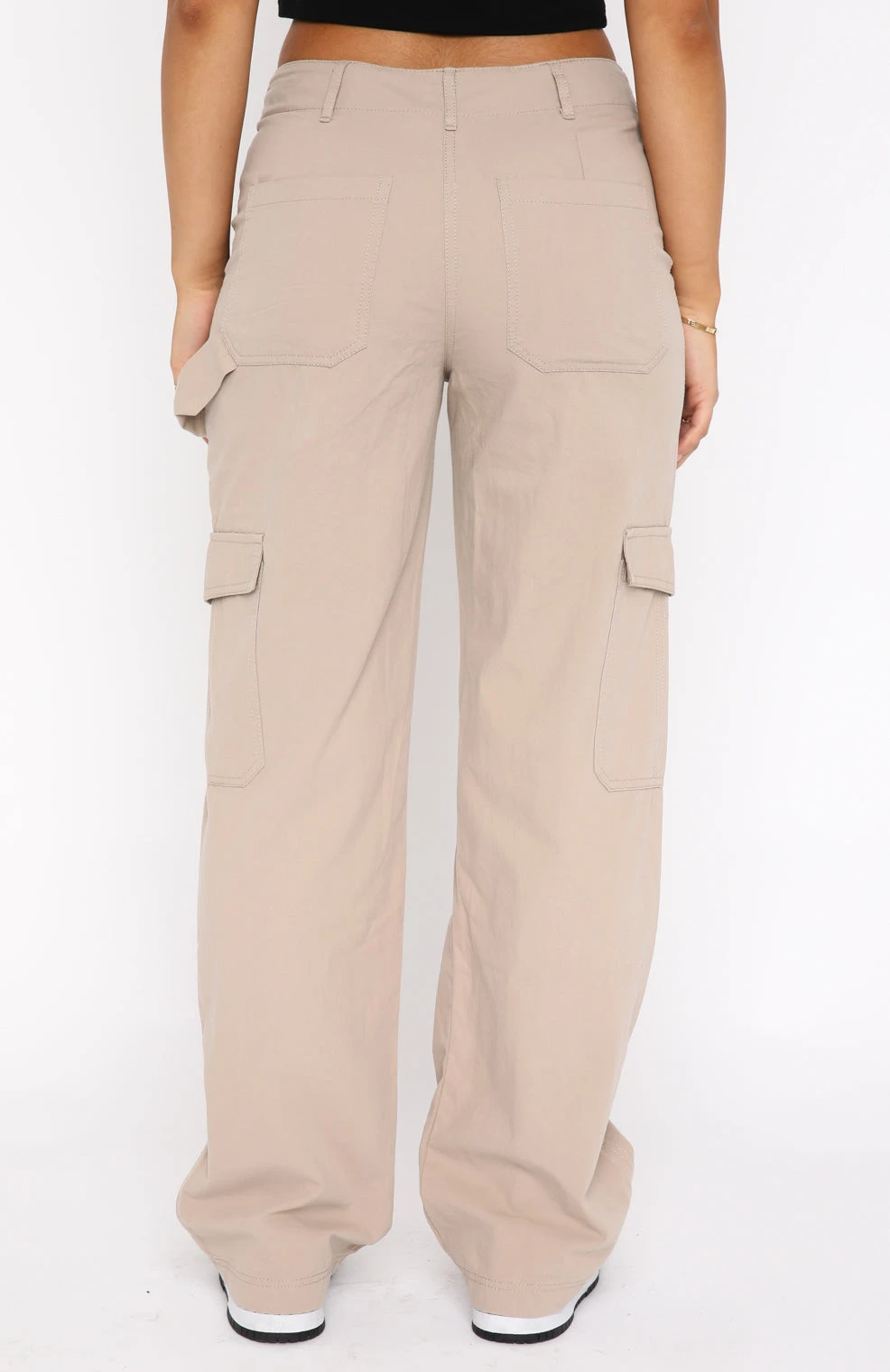 Know Your Worth Pants Beige 4 Know Your Worth Pants Beige - Image 4