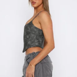 Wonderwall Bustier Charcoal -Cheap Vog Unique Store 22.06.2334796