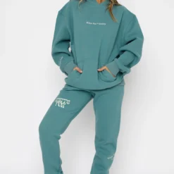 Heartbreak Hotel Hoodie Teal -Cheap Vog Unique Store 23.07.21 1048