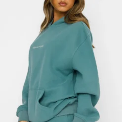 Heartbreak Hotel Hoodie Teal -Cheap Vog Unique Store 23.07.21 1066