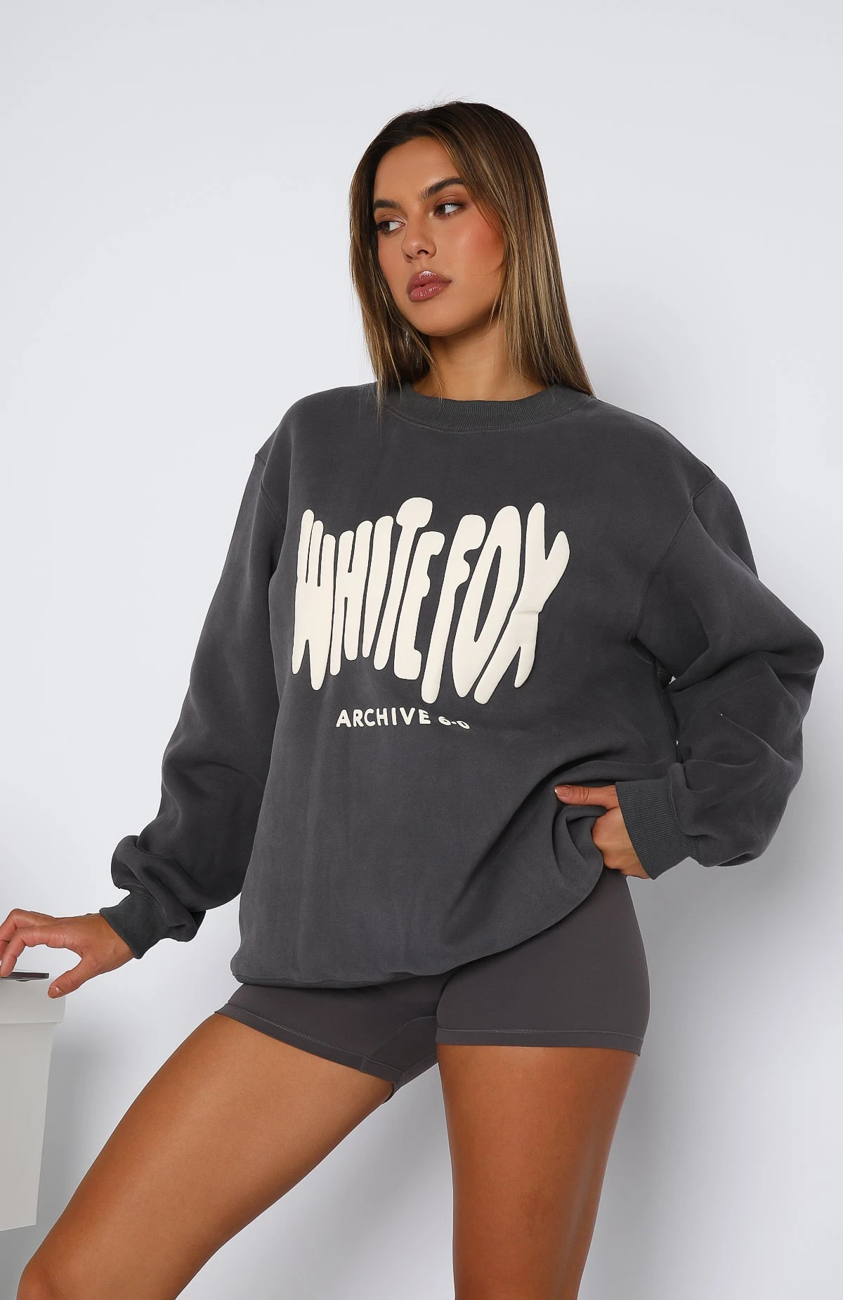 Archive 6.0 Oversized Sweater Ash 2 Archive 6.0 Oversized Sweater Ash - Image 2