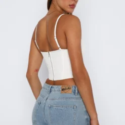Same Old Song Bustier White -Cheap Vog Unique Store 24.04.2326778