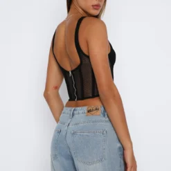 It's My Time Bustier Black -Cheap Vog Unique Store 24.04.2326815