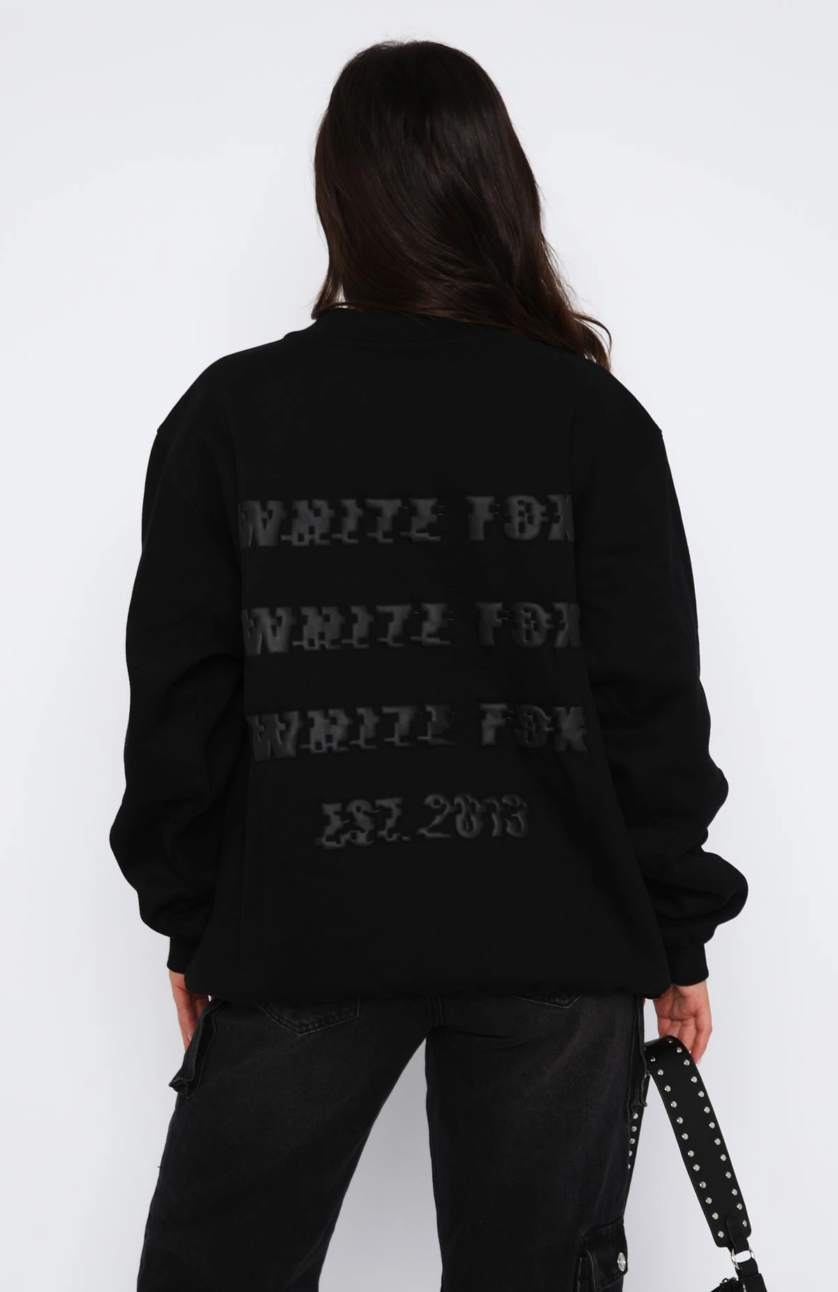 All A Blur Oversized Sweater Black 4 All A Blur Oversized Sweater Black - Image 4