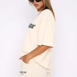 Offstage Oversized Tee Pebble -Cheap Vog Unique Store 25.10.2212827