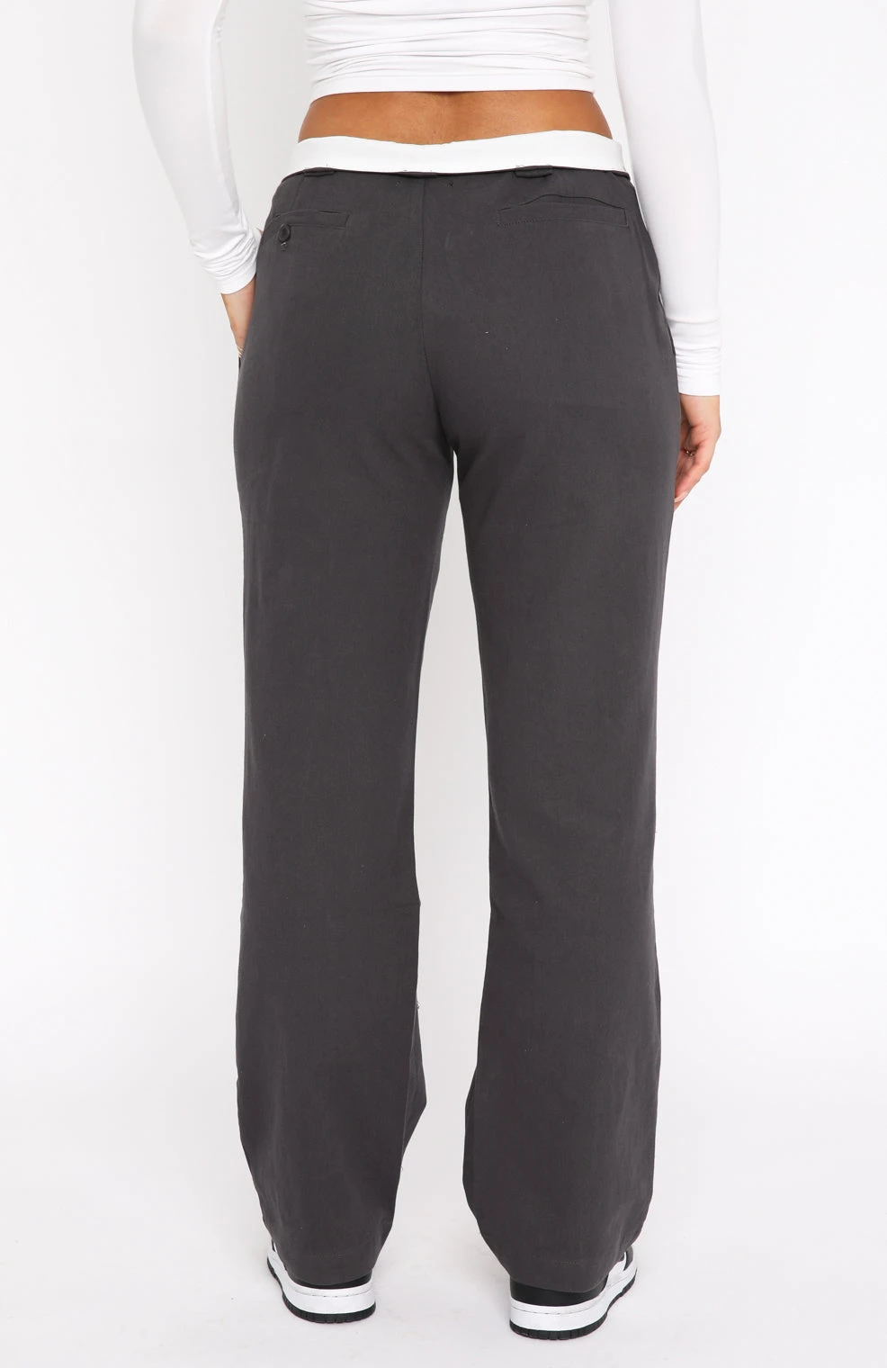 Don't Mess Around Pants Charcoal 4 Don't Mess Around Pants Charcoal - Image 4