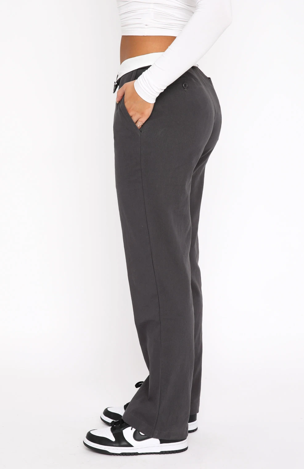 Don't Mess Around Pants Charcoal 3 Don't Mess Around Pants Charcoal - Image 3