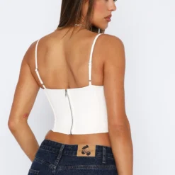 In The Morning Bustier White -Cheap Vog Unique Store 27.07.2342498