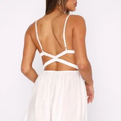 Meet You There Playsuit White -Cheap Vog Unique Store 27.07.2343409