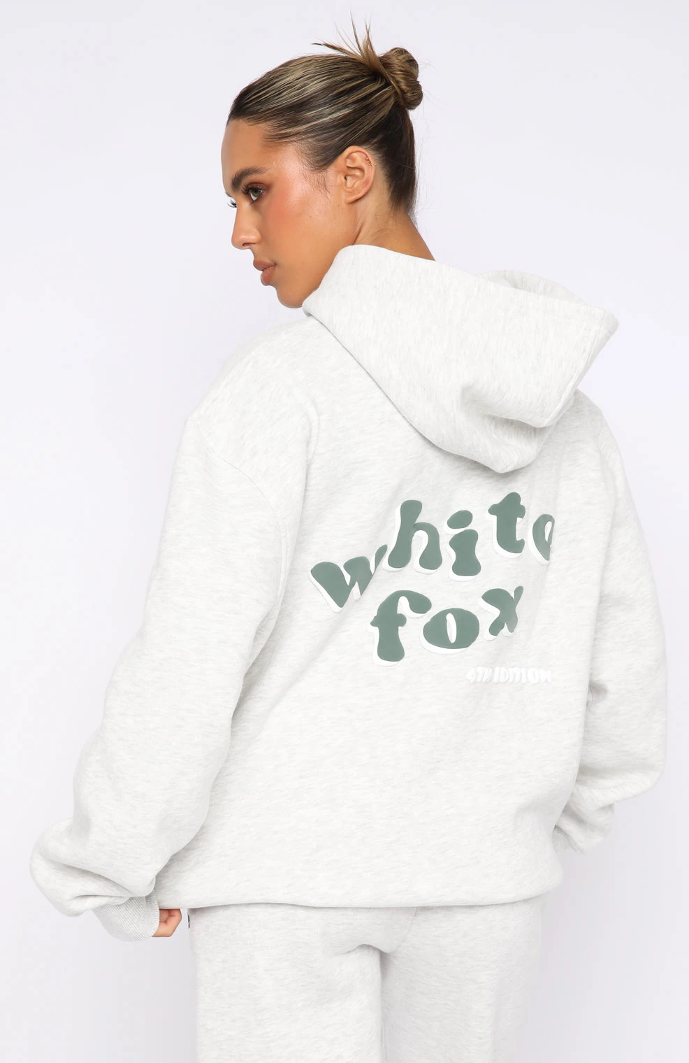 4th Edition Oversized Hoodie Smoke 4 4th Edition Oversized Hoodie Smoke - Image 4