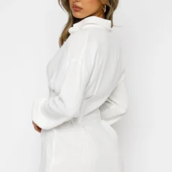 Feels Like A Holiday Shirt Dress White 12 Feels Like A Holiday Shirt Dress White -Cheap Vog Unique Store 28.07.21 1189