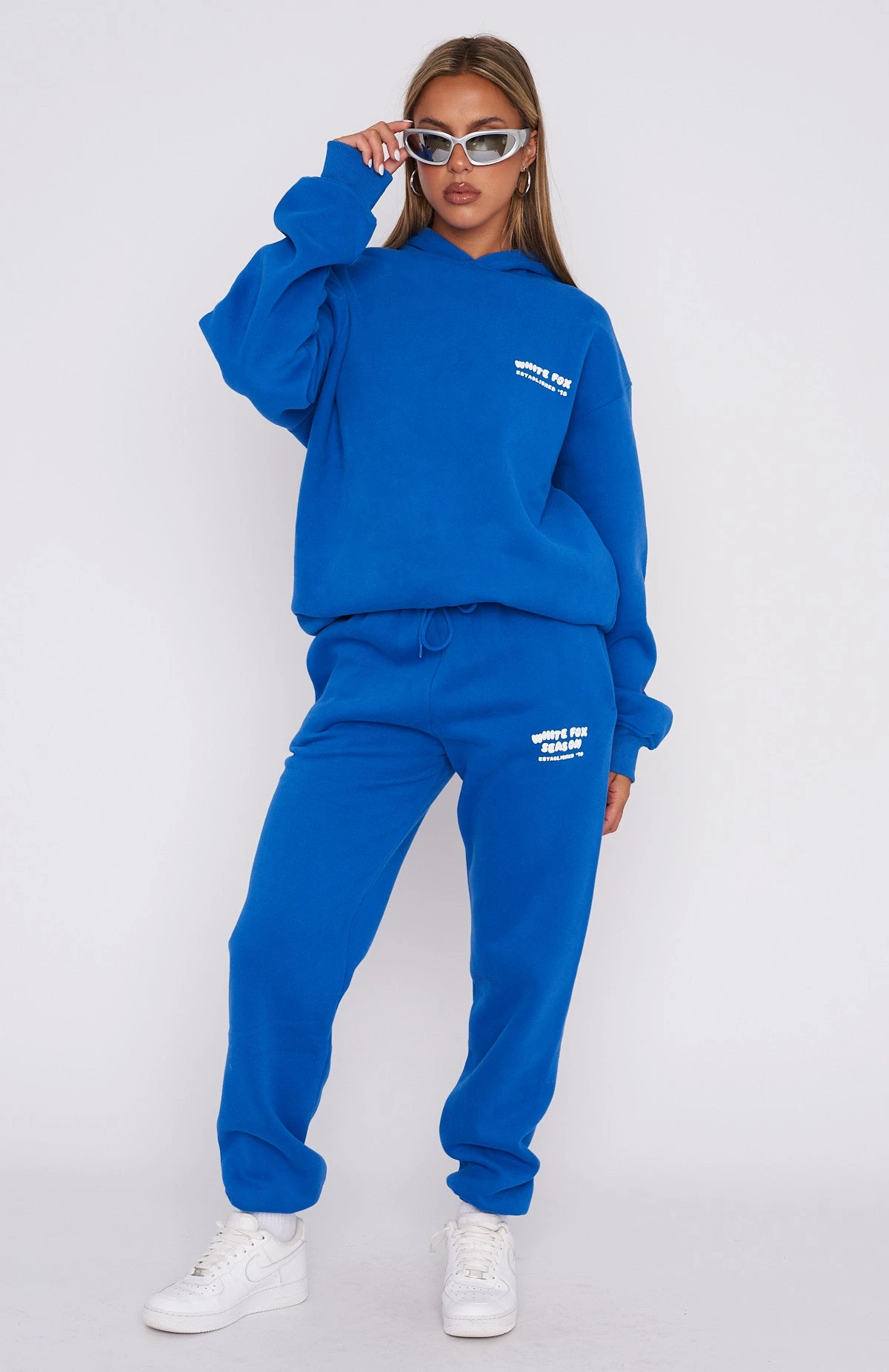 The Main Season Oversized Hoodie Electric Blue 5 The Main Season Oversized Hoodie Electric Blue - Image 5