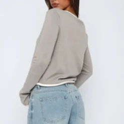 Unique Love Knit Sweater Taupe 8 Unique Love Knit Sweater Taupe -Cheap Vog Unique Store 29.05.2321573